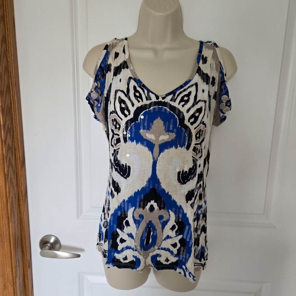 womens size S cold shoulder top